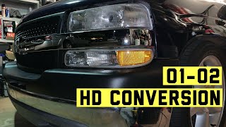 0102 Silverado HD front Conversion NBS HD front conversion [upl. by Dorothy]