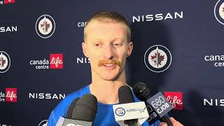 Winnipeg Jets Practice Report Kyle Connor [upl. by Eikcin]