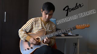 My Fender American Acoustasonic Telecaster Sound Test 🎸 [upl. by Maurise]