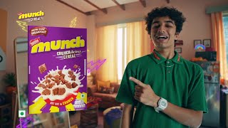 Nestlé MUNCH Breakfast Cereal  GET SET amp CRUNCH  Malayalam TVC  30 Sec [upl. by Airun]