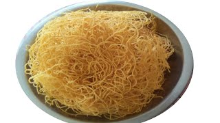 Nylon sev recipeCrispy Besan sev for Namkeen Simple sev recipe [upl. by Notserc905]