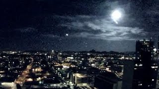 WOW Meteor streak caught on cam across Phoenix sky [upl. by Sima557]