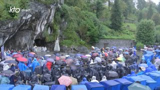 Messe de 10h à Lourdes du 12 septembre 2024 [upl. by Acinorav]