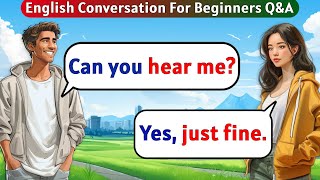 English Speaking Practice For Beginners  Learn English  English Conversation [upl. by Sapphera]