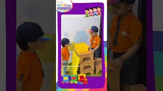 Train Activity in First cry School 🏫 kidslearning [upl. by Kippy377]