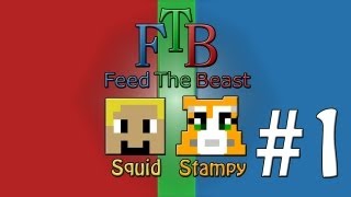 Feed The Beast 1  And So It Begins  WStampylongnose [upl. by Koslo]