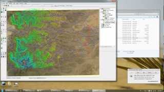 Catchment Delineation Workflow  Part 3 Working inside WMS amp Postprocessing Arabic Audio [upl. by Milak]