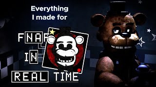 Everything I Made for FNAF in Real Time [upl. by Miahc]