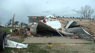 Damaging Extreme Hail amp Wind Microburst  Goodhue County MN  June 14 2012 [upl. by Vasiliu]