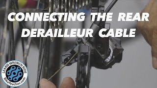 How to properly route the rear derailleur cable to a Shimano GRX 1X RX810 [upl. by Nisior]