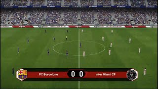 Barcelona vs Inter Miami  Friendly match  Live Football Match  4K [upl. by Aniroc]