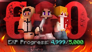 mon prestige 600 STARS est un gros flop hypixel bedwars [upl. by Constance]