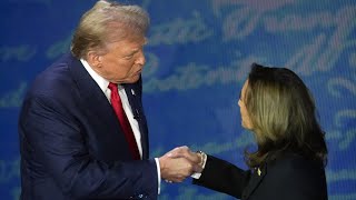 Americans give initial reaction to Trump and Harris presidential debate [upl. by Ahsert]