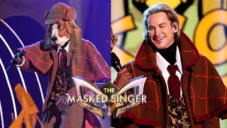 The Masked Singer  Sherlock Hound  All Performances and Reveal [upl. by Arah]