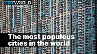 The most populous cities in the world [upl. by Auhsohey]