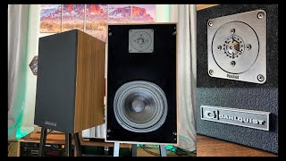 Dahlquist DQM5 The bookshelf speaker you havent heard of Welcome to 1984 [upl. by Submuloc]