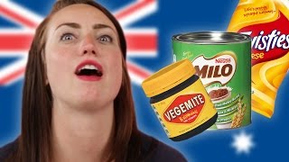 Stoned Americans Eat Australian Snacks [upl. by Mauchi]