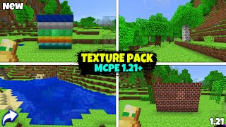 Best Texture Pack For Minecraft Pe 121 🔥  Minecraft Texture Pack 121  MCPE 121 [upl. by Arim]