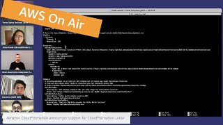 AWS On Air ft CloudFormation Linter to speed up development in SAM CLI [upl. by Nylrebma231]