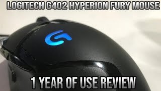 1 Year Of Use Review  Logitech G402 Hyperion Fury Gaming Mouse Review [upl. by Enella596]