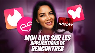 LES APPLICATIONS DE RENCONTRES TINDER BUMBLE ADOPTEUNMEC  PARTIE 1 [upl. by Jacobson338]