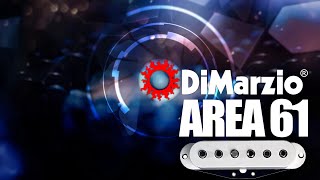 DiMarzio AREA 61 Neck Position  Clean Sound [upl. by Hteik]