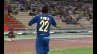 Highlight Chonburi FC 40 PSMS Medan AFC Cup 2009 [upl. by Ahseyd]