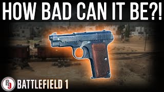 Least used Support class Sidearm in Battlefield 1 [upl. by Erinna373]