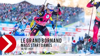 MASS START DAMES  LE GRAND BORNAND 2021 [upl. by Terrill]