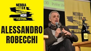 Alessandro Robecchi al NebbiaGialla Suzzara Noir Festival 2023 [upl. by Lagiba245]