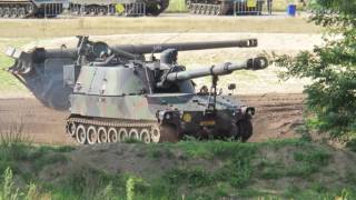 M109A290 SPH at Tankevent Soesterberg 2016 [upl. by Oneal]