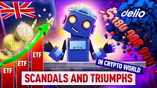 Crypto Scandals and Triumphs Delios 180M Theft amp Australias Bitcoin ETF Success [upl. by Linker]