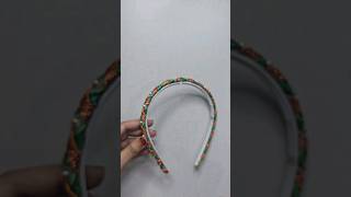 How to decorate hair band for independence day viralshort independenceday 15august short craft [upl. by Buckels903]