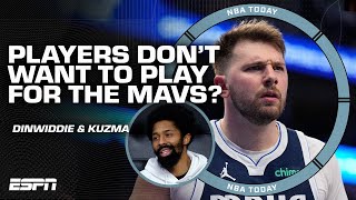 Why dont players want to play with Luka Doncic amp the Mavericks  NBA Today [upl. by Hirasuna]