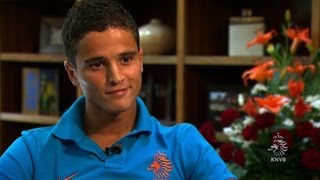 16062012 In gesprek met Ibrahim Afellay KNVBTV [upl. by Alaj]