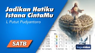 Jadikan Hatiku Istana Cintamu L Putut Pudyantoro  Panduan SATB [upl. by Adella527]