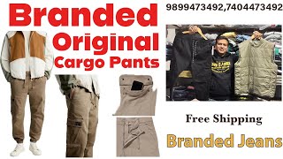 Branded Original Cargo Pants I Original Branded Jeans I Branded Lower [upl. by Tereve3]