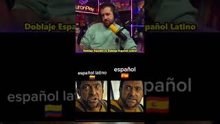 DOBLAJE LATINO VS ESPAÑOL 😅 l shorts auron xokas [upl. by Sacksen]