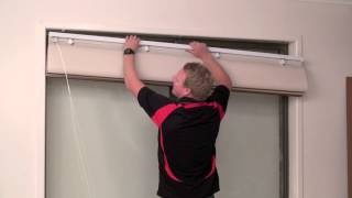 How to Install a Reveal or Recess Fit Roman Blind [upl. by Retsae670]