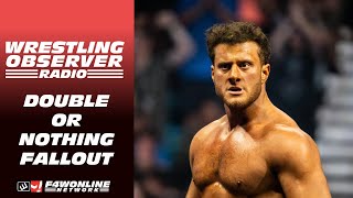 MJF Adam Copeland and lots of fallout from AEW Double or Nothing  Wrestling Observer Radio [upl. by Semreh]