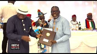 IJAW GROUP HONOURS ARISE REPORTER OVIETEME IN LONDON [upl. by Aztirak]