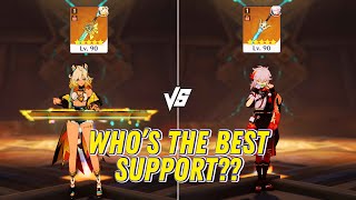 Xilonen vs Kazuha  Best Support Comparison  Genshin Impact [upl. by Pack]