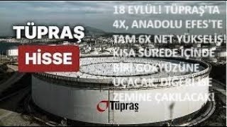 18 EYLÃœLğŸš€TÃœPRAÅ 4X AEFES 6X DEÄERLENME KISA SÃœREDE BÄ°RÄ° UÃ‡ACAK DÄ°ÄERÄ° Ä°SE Ã‡AKILACAKğŸ”¥TERS YÃ–NğŸš¨ [upl. by Kama211]