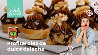 Profiteroles de dulce de leche [upl. by Cannon]