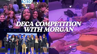 DECA COMPETITION WITH MORGAN VLOGMAS DAY 8 VF [upl. by Oria]