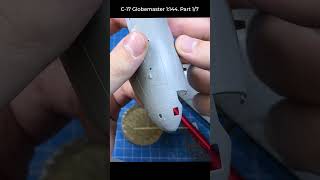 CC177  C17A Globemaster III Revell 1144 LED WiFi Part 17 diy scalemodels modelaviation [upl. by Aohsoj944]