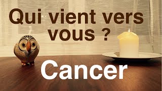 Cancer  Qui vient vers vous et quand   Janvier 2024  Tirage de tarot [upl. by Berne806]