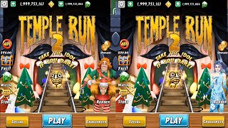 Temple Run 2 Winter Toyland Winky amp Pip Vs WinterMyst Character [upl. by Hemetaf]