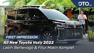 All New Toyota Voxy  Mesin Baru amp Lebih Safety  First Impression [upl. by Erdied]