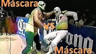 FISHMAN VS M SAGRADA MÁSCARA VS MÁSCARA [upl. by Ludvig]